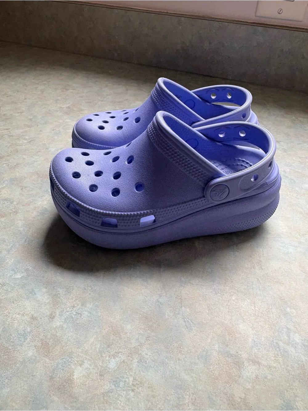CROCS Kids Lavender Purple Classic Clogs